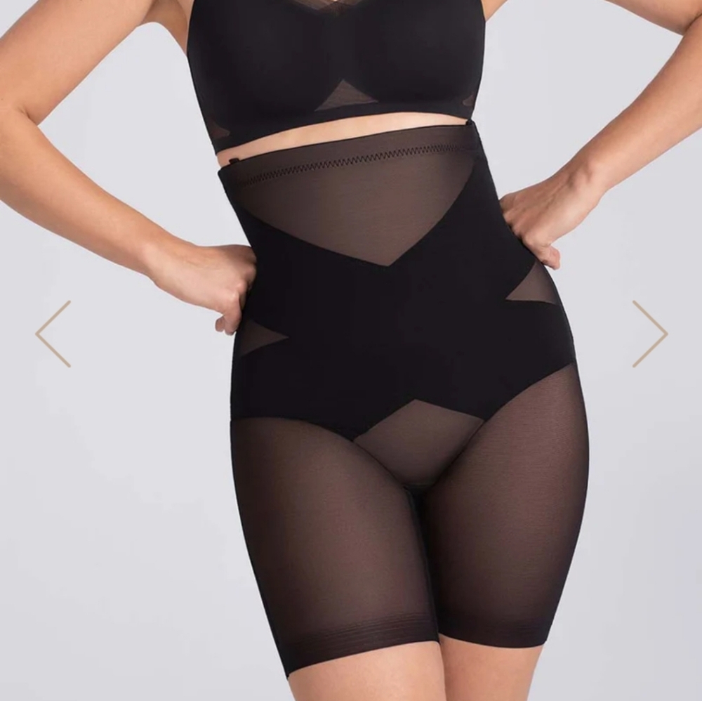 Honeylove High-Waist Black Shaping Short